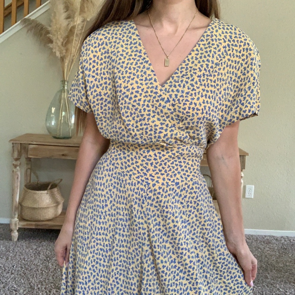 Donna Ricco yellow maxi dress - Picture 2 of 8